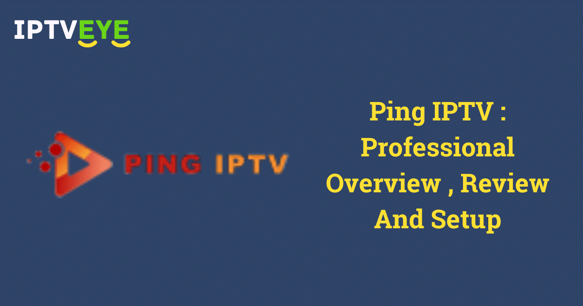 Ping IPTV