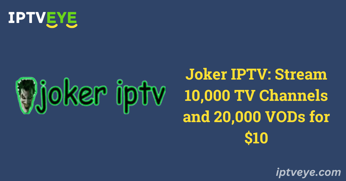 Joker IPTV