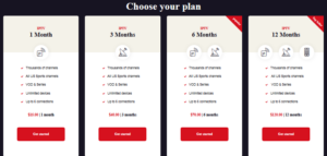 pricing plan 2 1 - Res IPTV