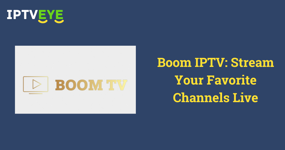 Boom IPTV