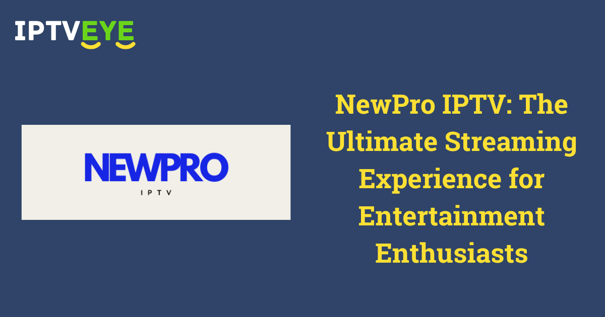 NewPro IPTV