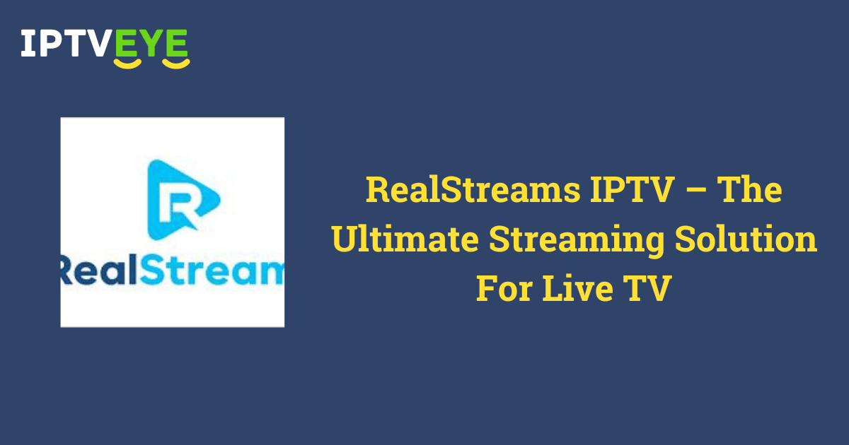 RealStreams IPTV