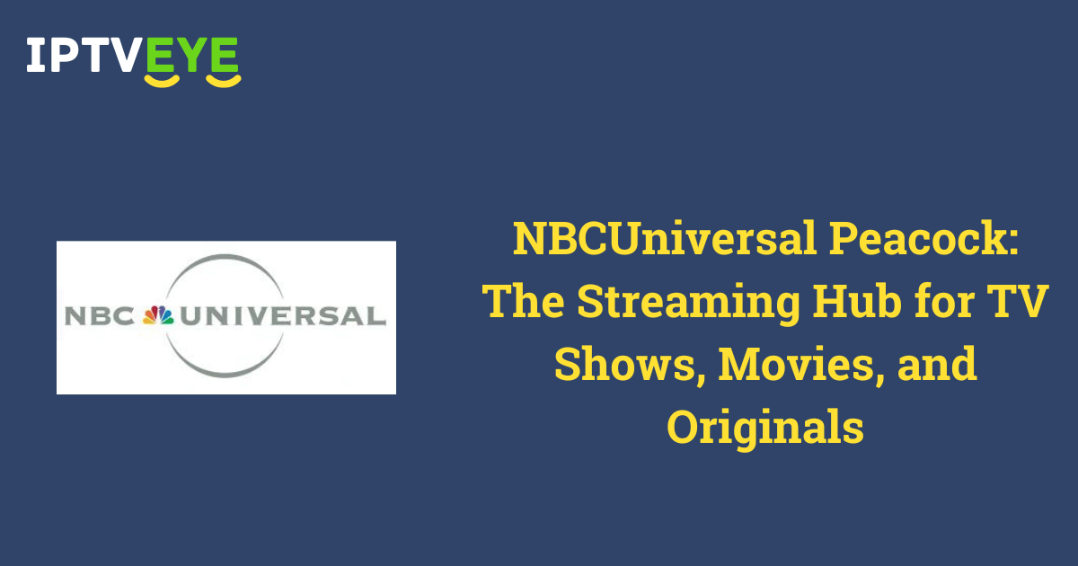 NBCUniversal Peacock