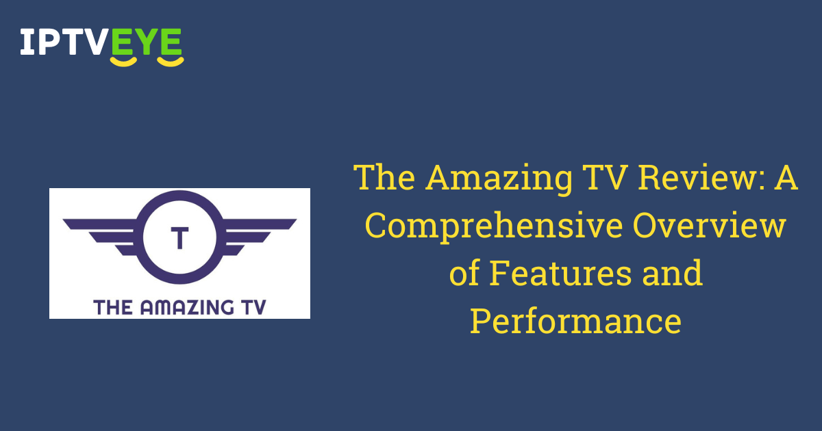 The Amazing TV Review